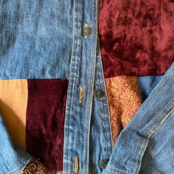 August Max Patchwork Jacket - Picture 2 of 5